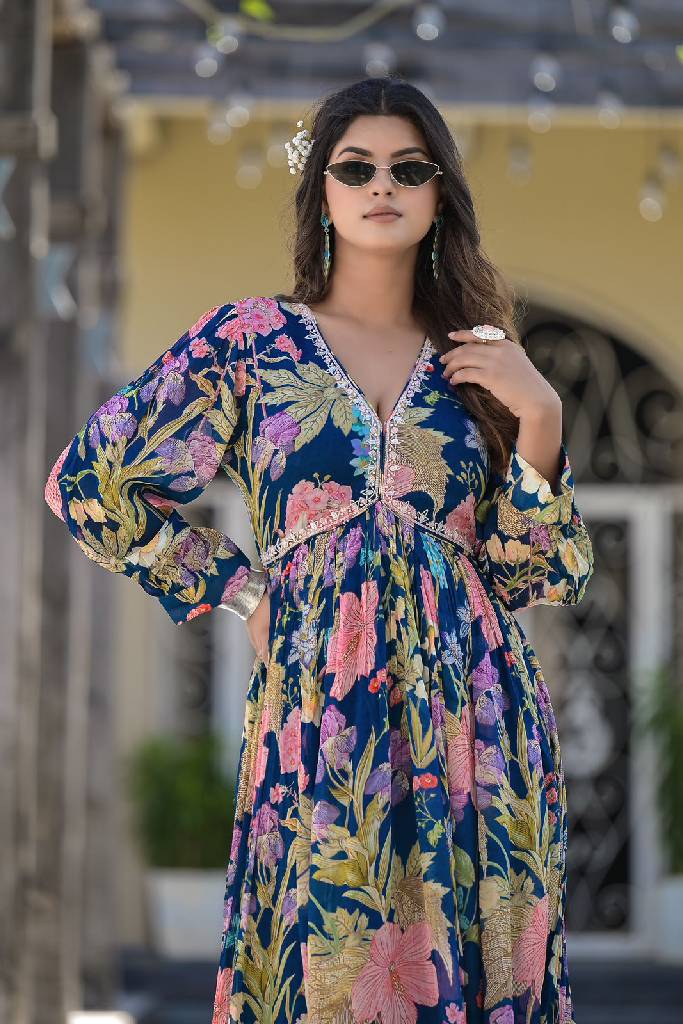 floral long