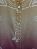 Ombre Bandhani Printed Shirt Top