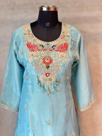 PREMIUM ZARDOSI HANDWORK SHORT ANARKALI