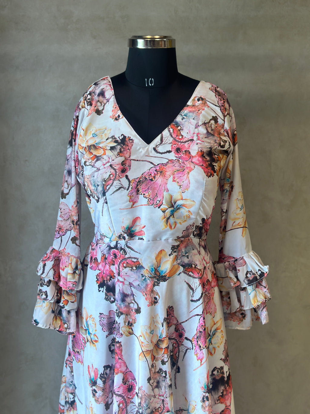 FLORAL LONG GOWN