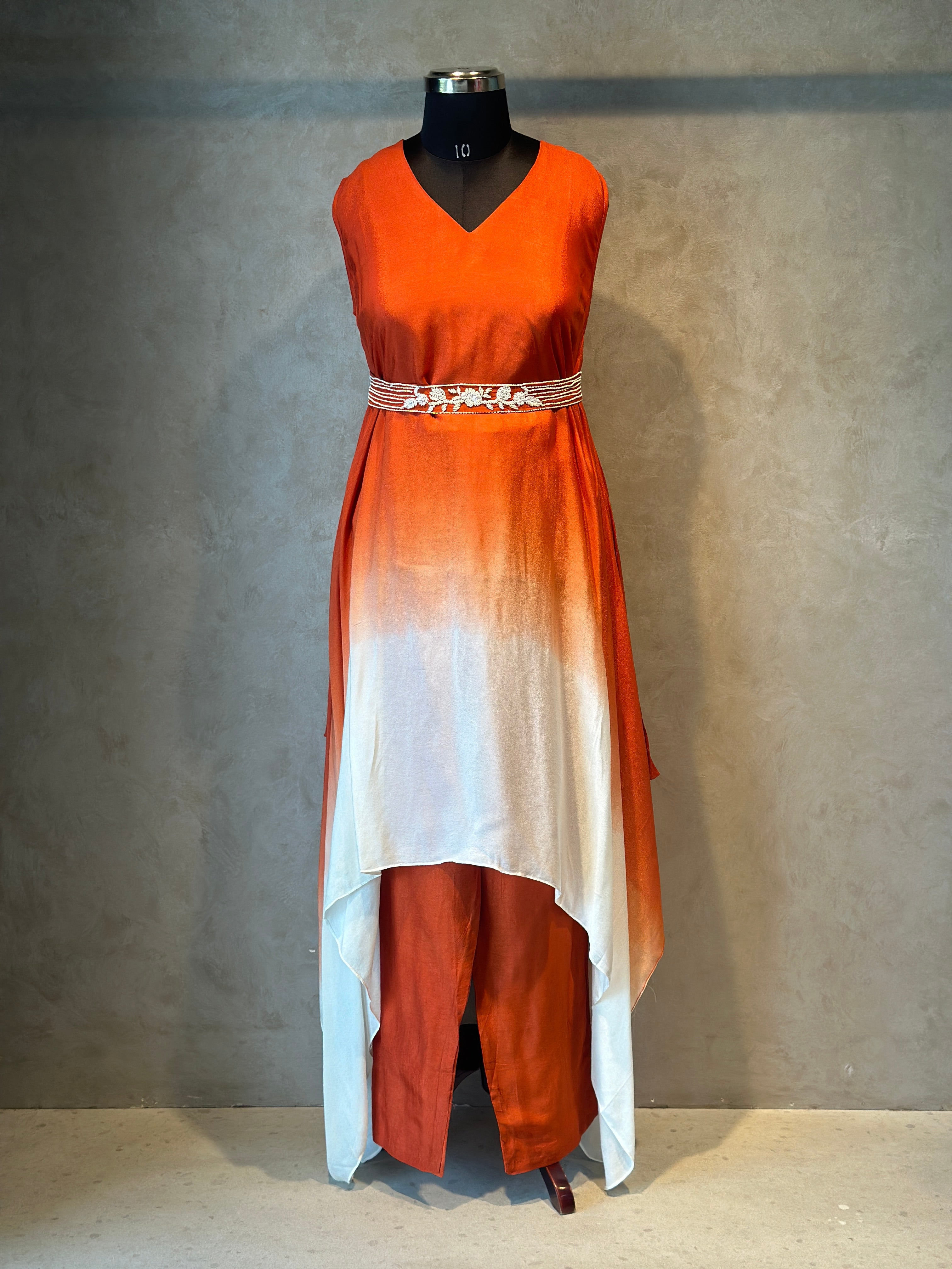 DESIGNER KAFTAN SET IN HANDWORK