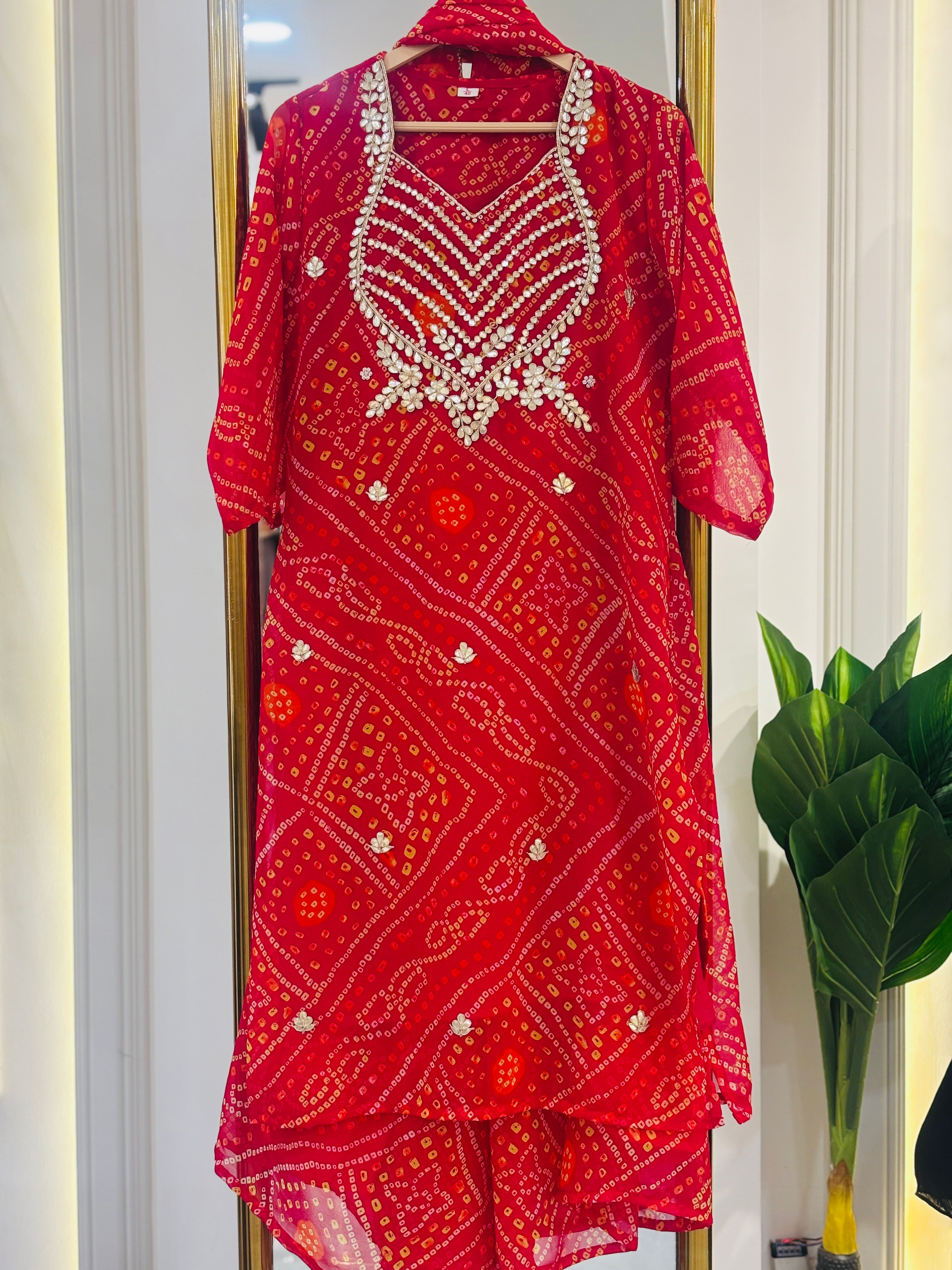 Royal Bandhej Palazzo set Collection