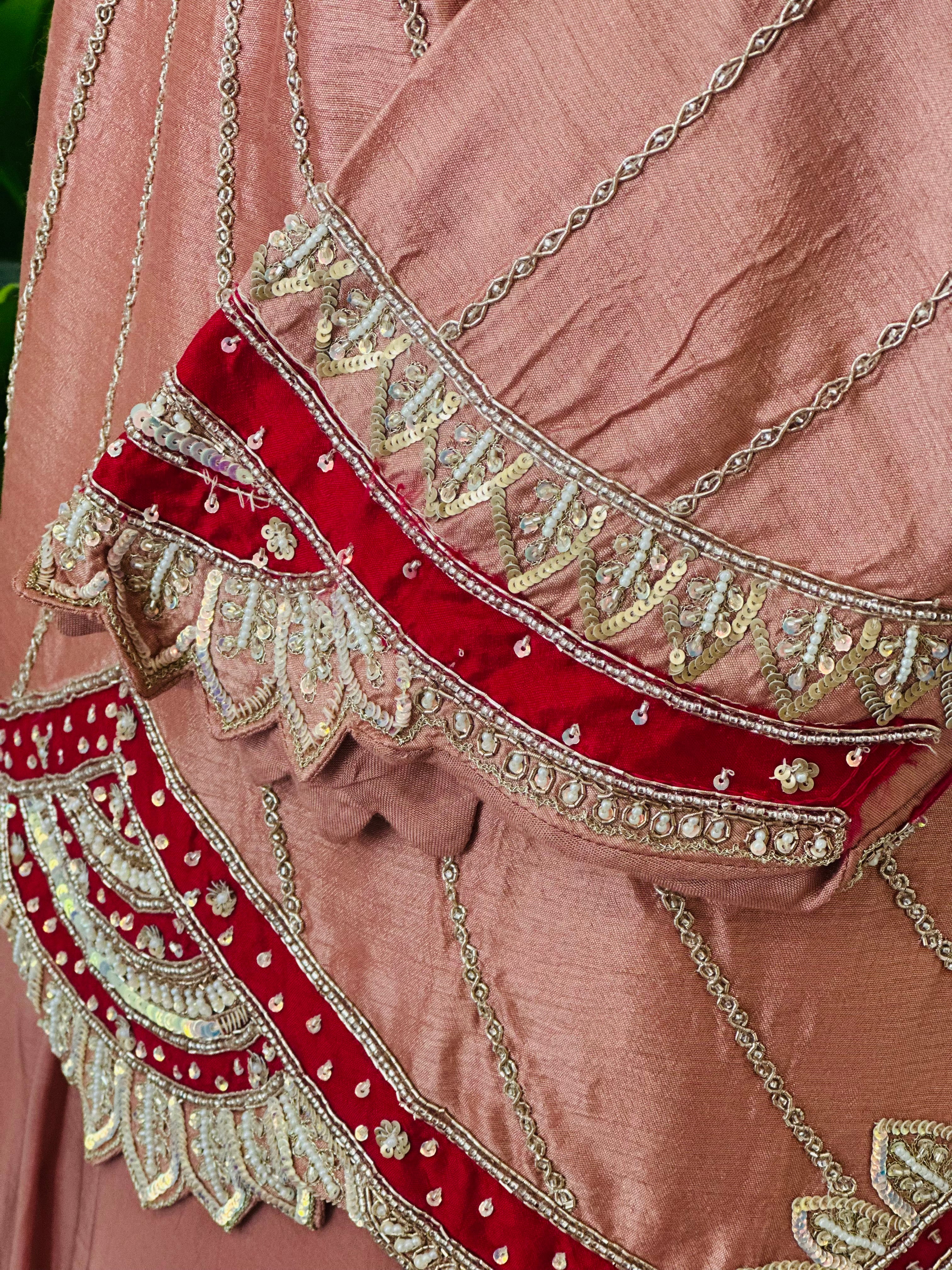 Designer Handwork Kurta & Palazzo Set