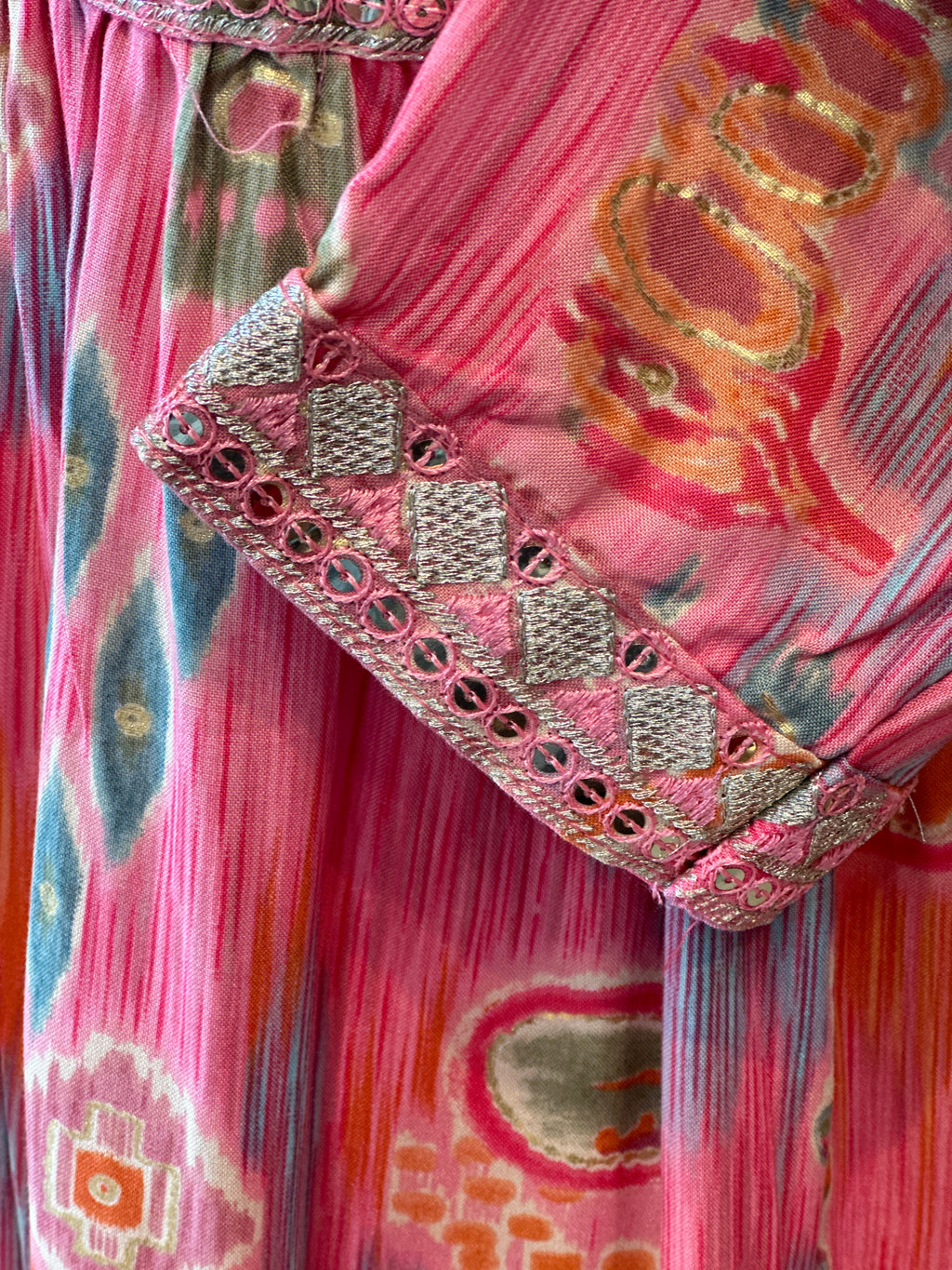 PRINTED ANGRAKHA SUIT