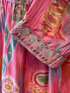 PRINTED ANGRAKHA SUIT