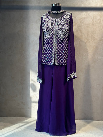 INDO-WESTERN PLAZO SET