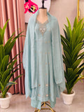 Beautiful Handwork Anarkali Set