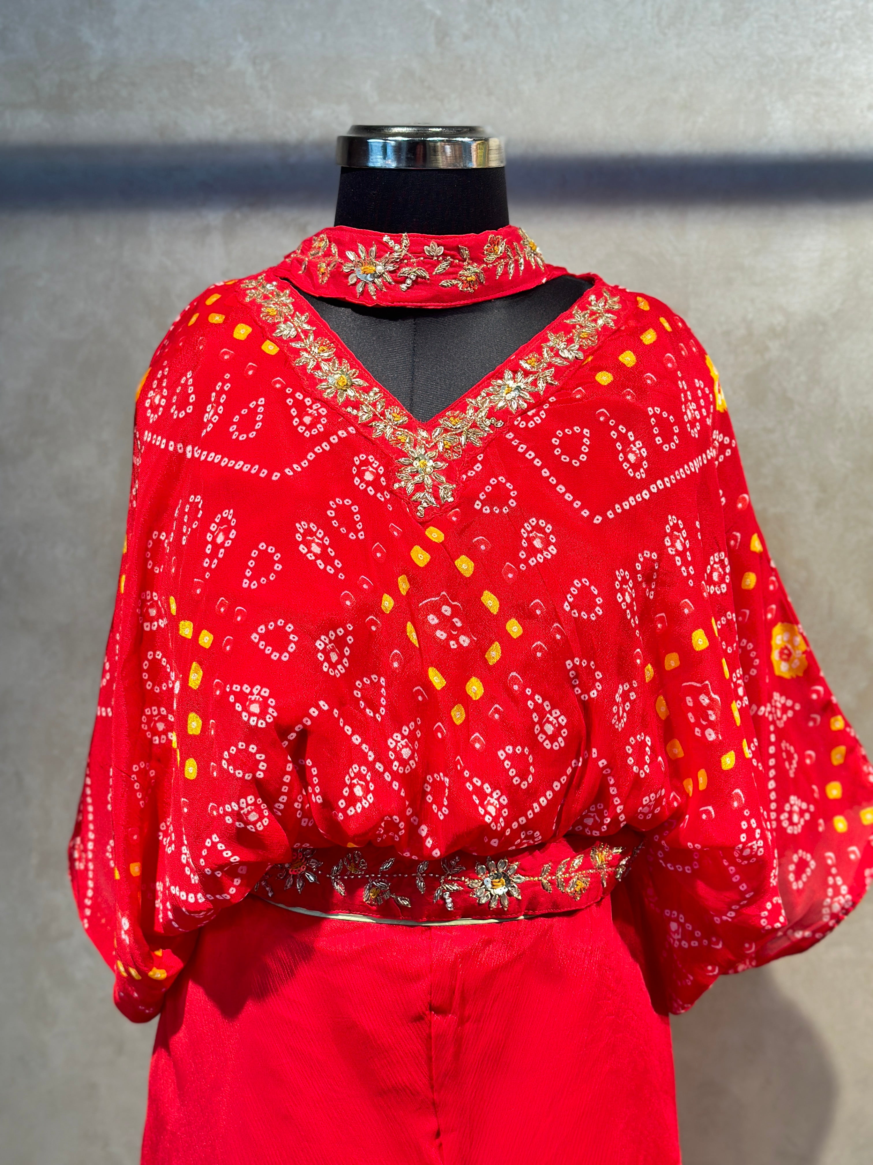 INDOWESTERN PLAZO SET IN BHADNEJ