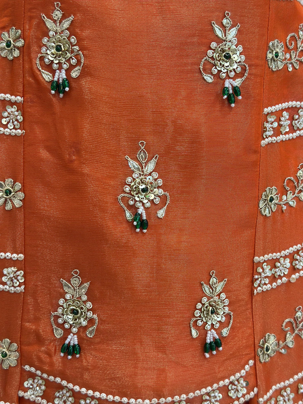 Elegant Suit In Zardozi And Pearl Detailing