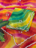 Multicolor Printed Saree With Traditional Touch