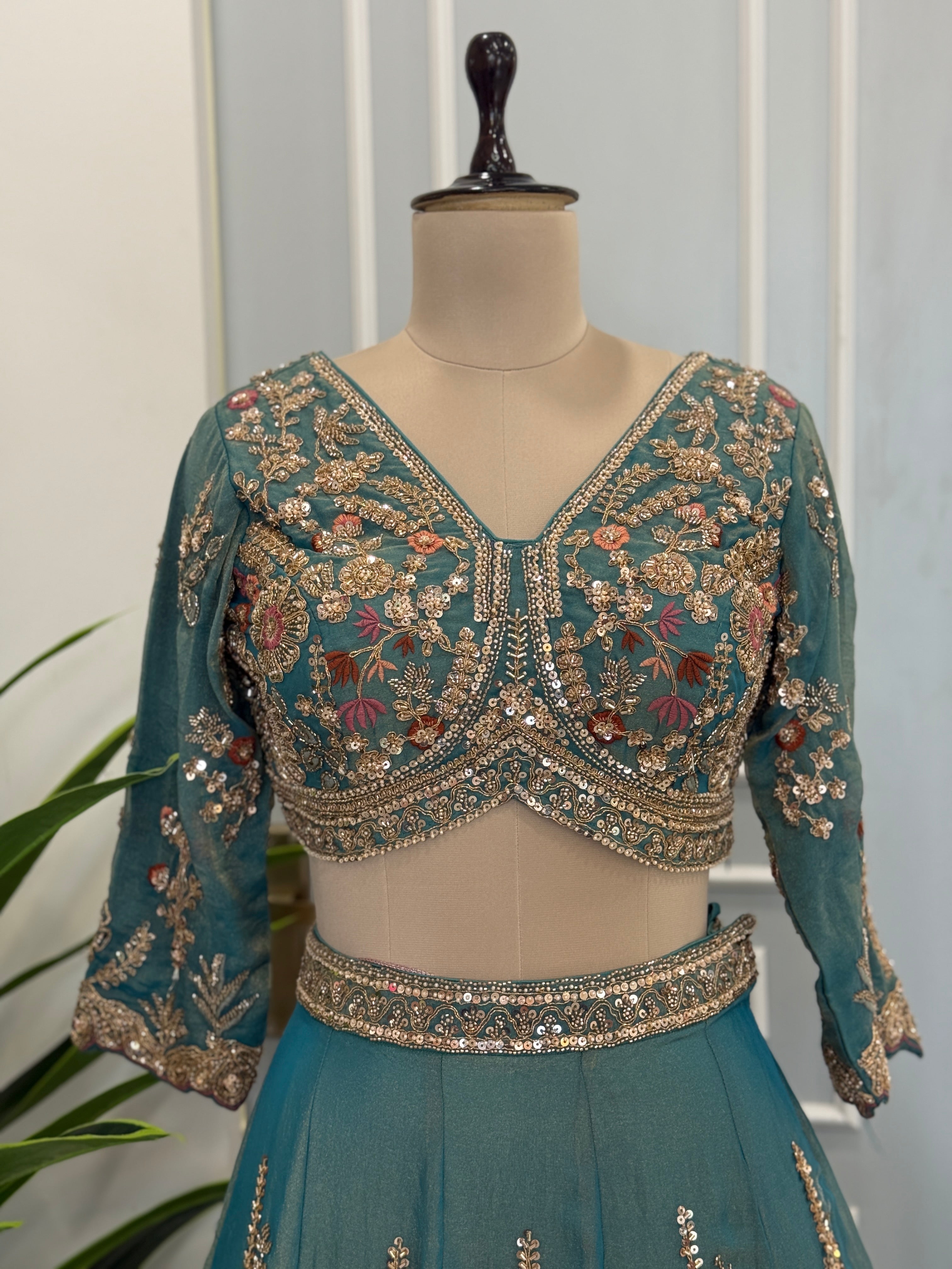 Royal Festive Designer Lehenga Set