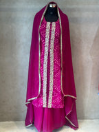 BEAUTIFUL BHANDEJ SPECIAL PLAZO SET