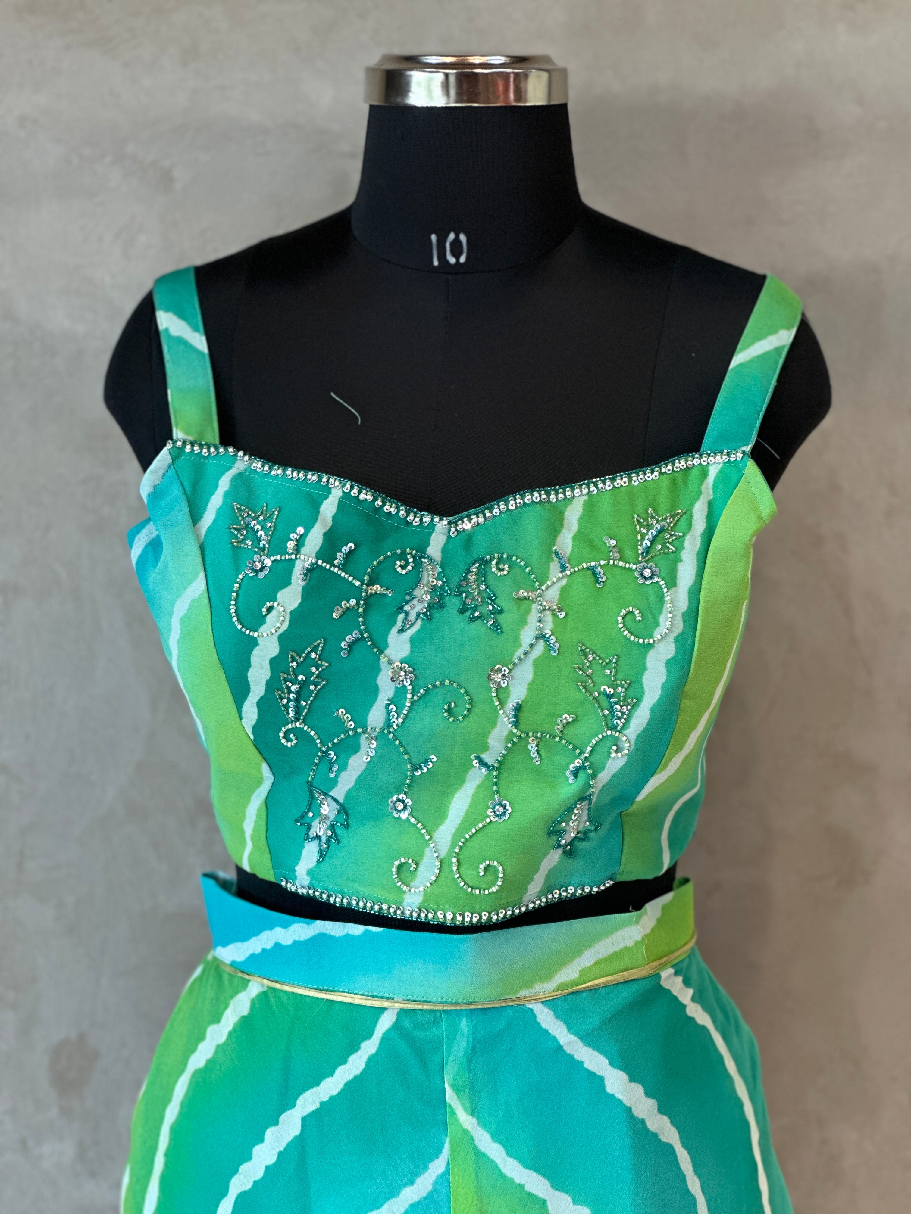 LAHARIYA DESIGNER PLAZO WITH SHURG SET