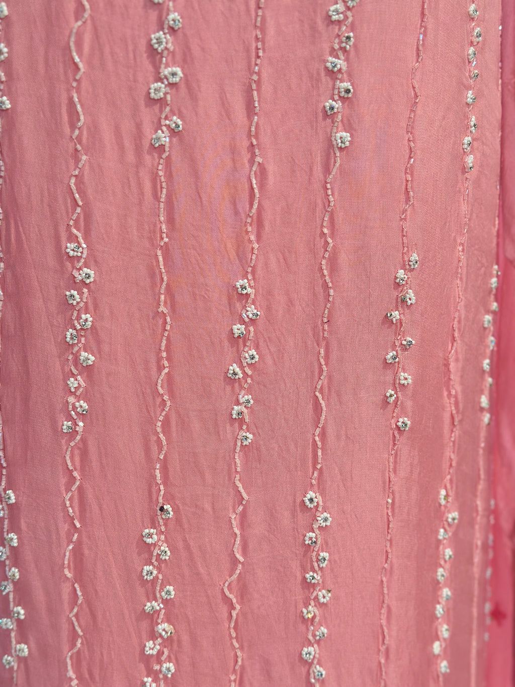PURE ORGANZA HANDWORK SUIT SET