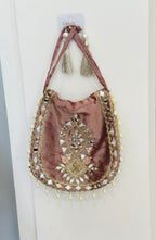 Premium Festive Handwork Set With Potli