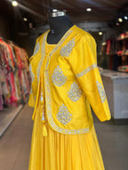 INDO-FUSION GOWN WITH JACKET SET