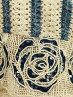 Premium Embroidered Jute Co-ord Set