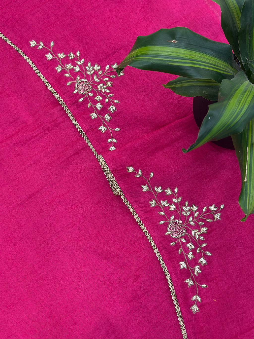 Graceful Festive Unstitched Suit