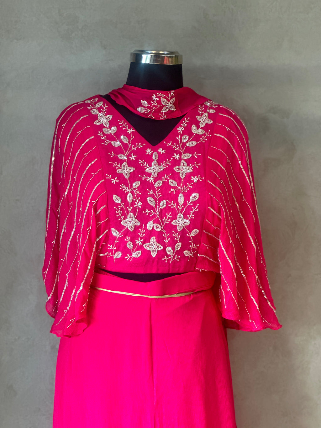 TRENDY HANDWORK PLAZO SET