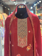 BANARASI STRAIGHT SUIT SET