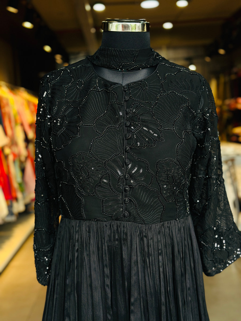 HANDWORK LONG GOWN
