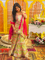 BEAUTIFUL PRINTED SHARARA SET