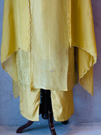 PURE ZARI TISSUE SUIT SET FOR RAKHI