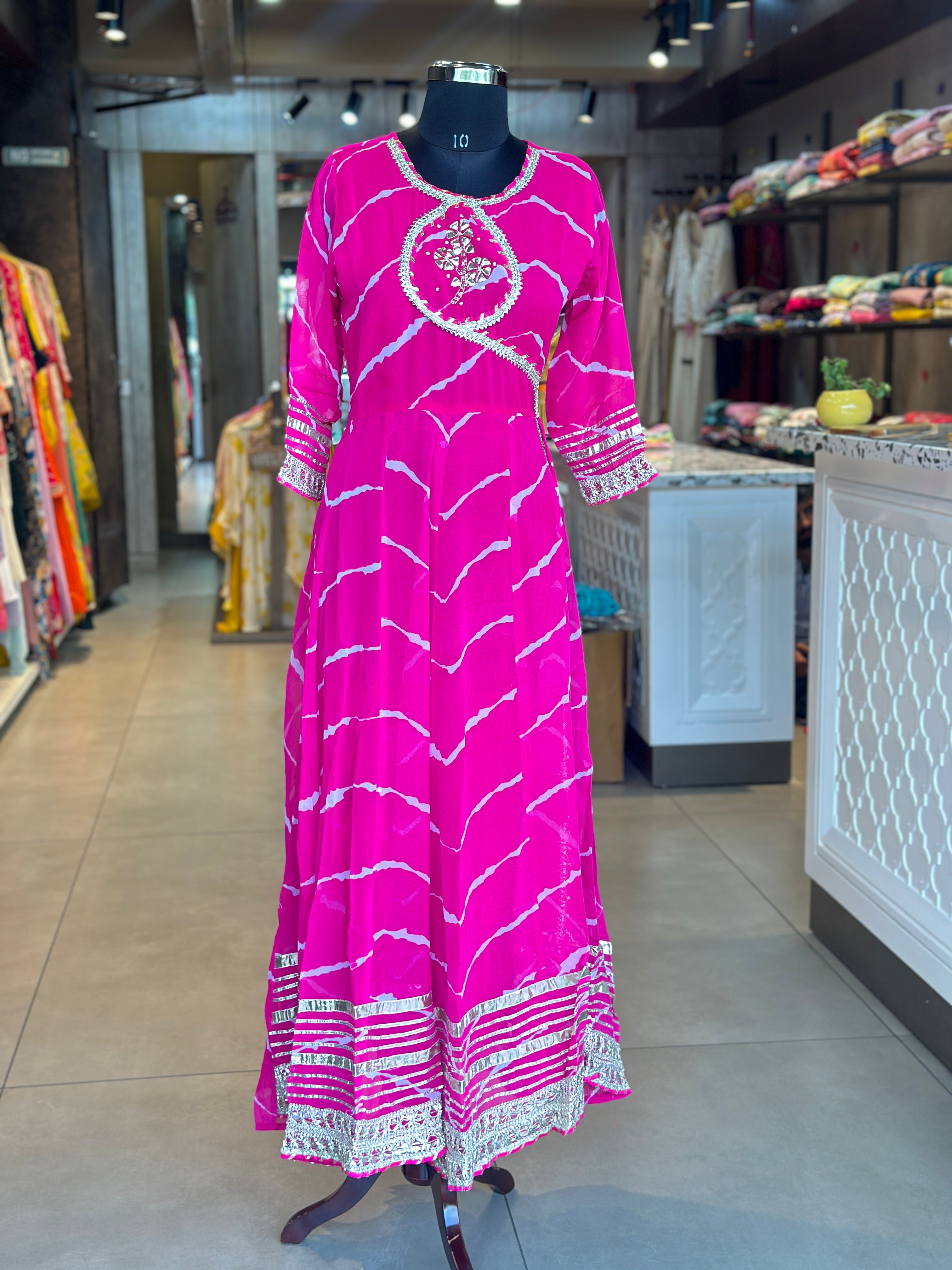 LAHRIYA ANARKALI GOWN