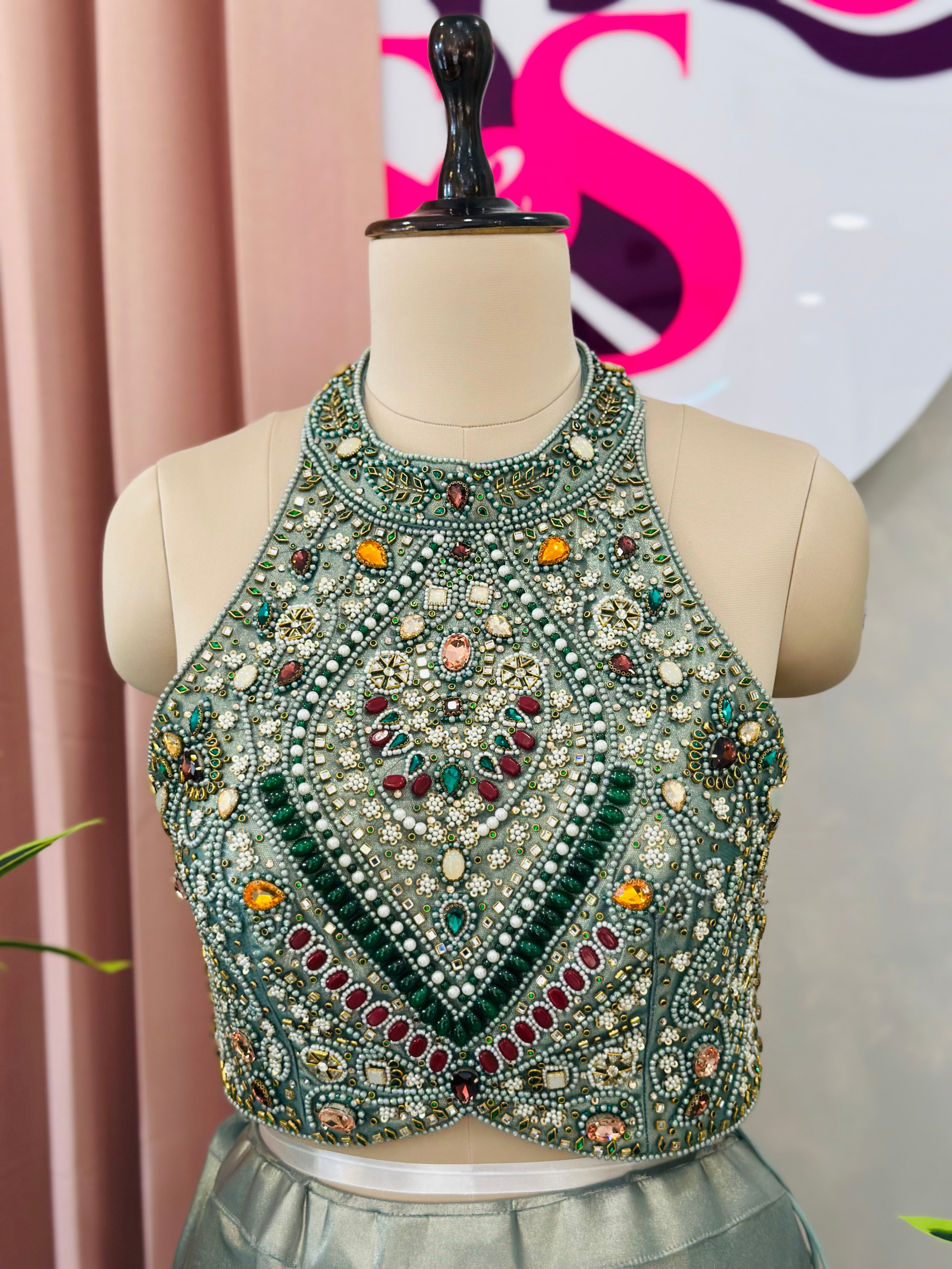 Designer Ready-to-Wear Handwork Saree
