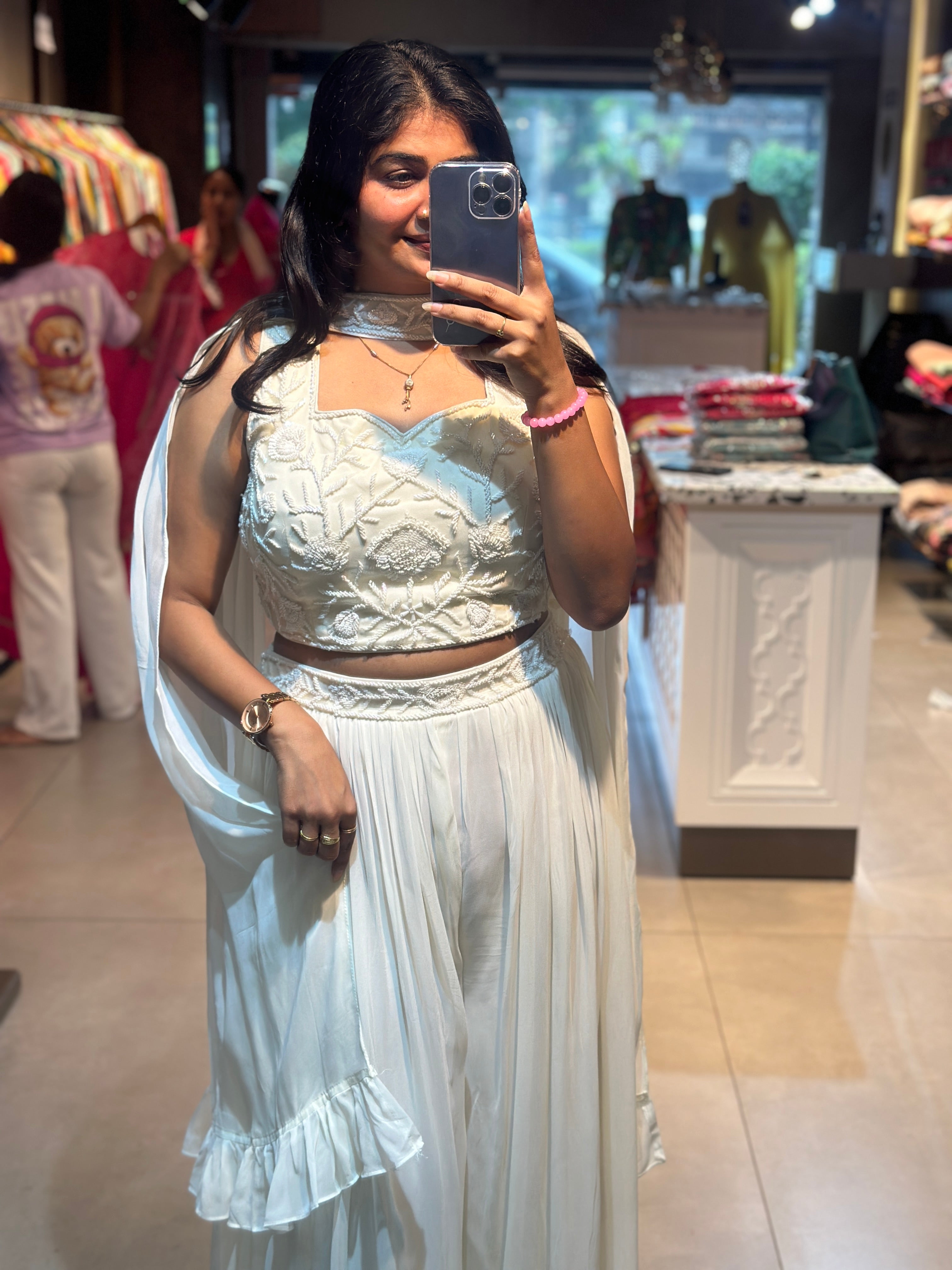 INDO-WESTERN PLAZO SET