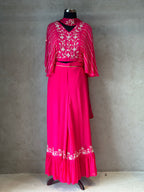 TRENDY HANDWORK PLAZO SET