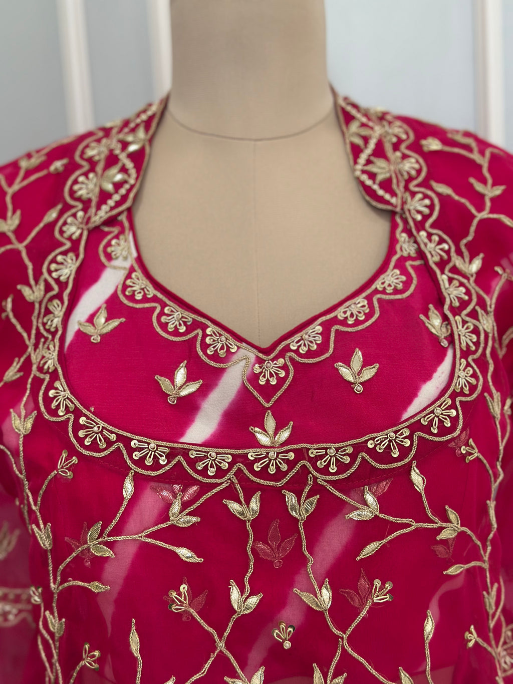 Gotapatti Handwork Designer Plazo Set