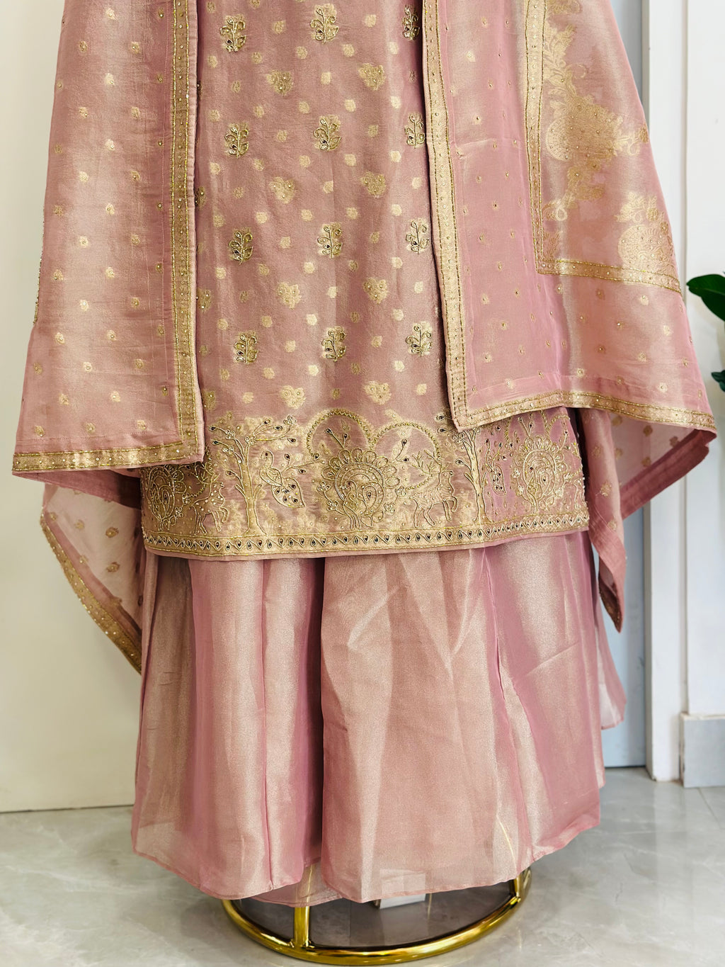 Premium Zardozi Handwork Suit Set
