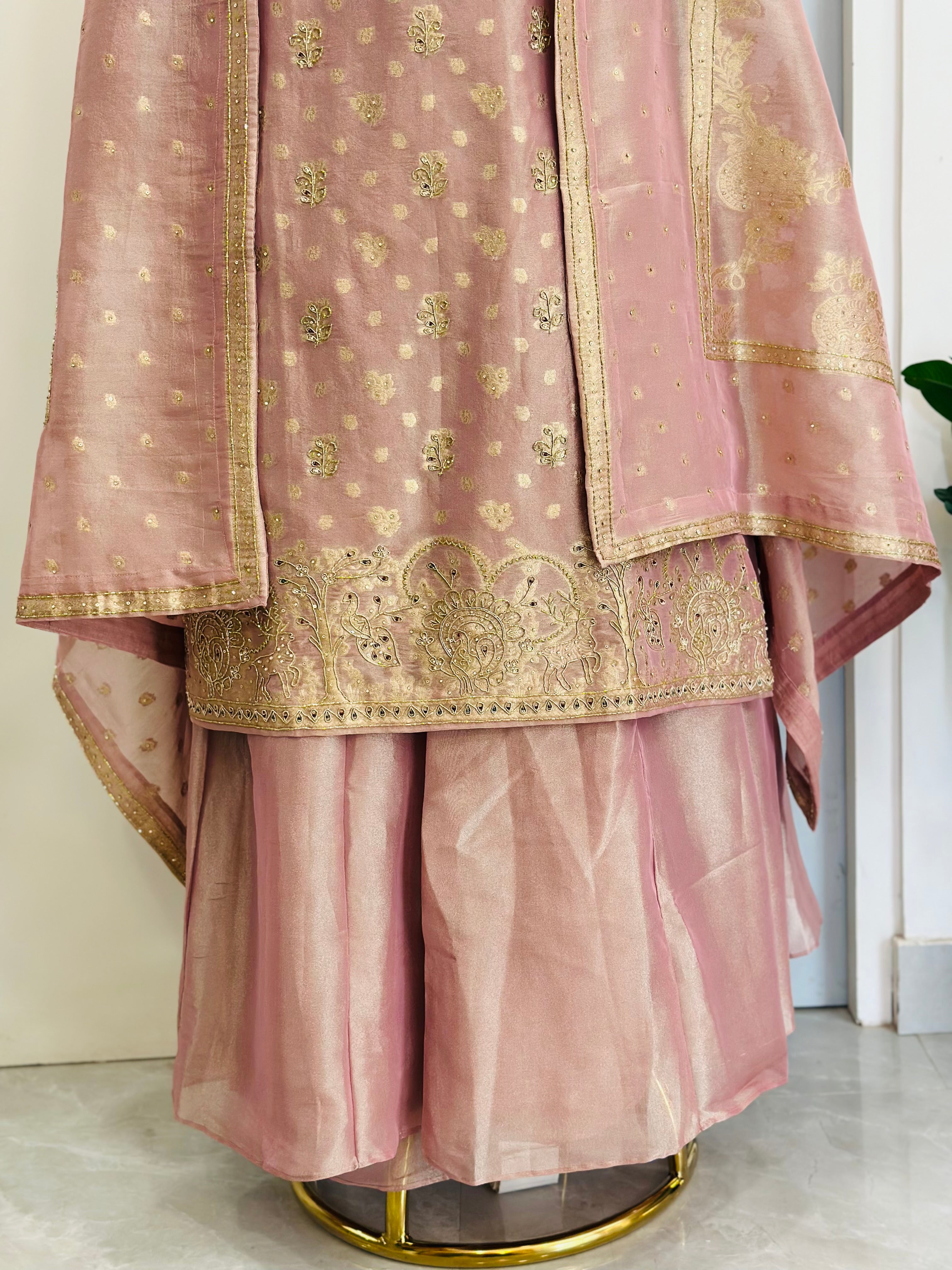 Premium Zardozi Handwork Suit Set