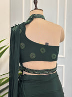 Designer Handwork Drape Saree