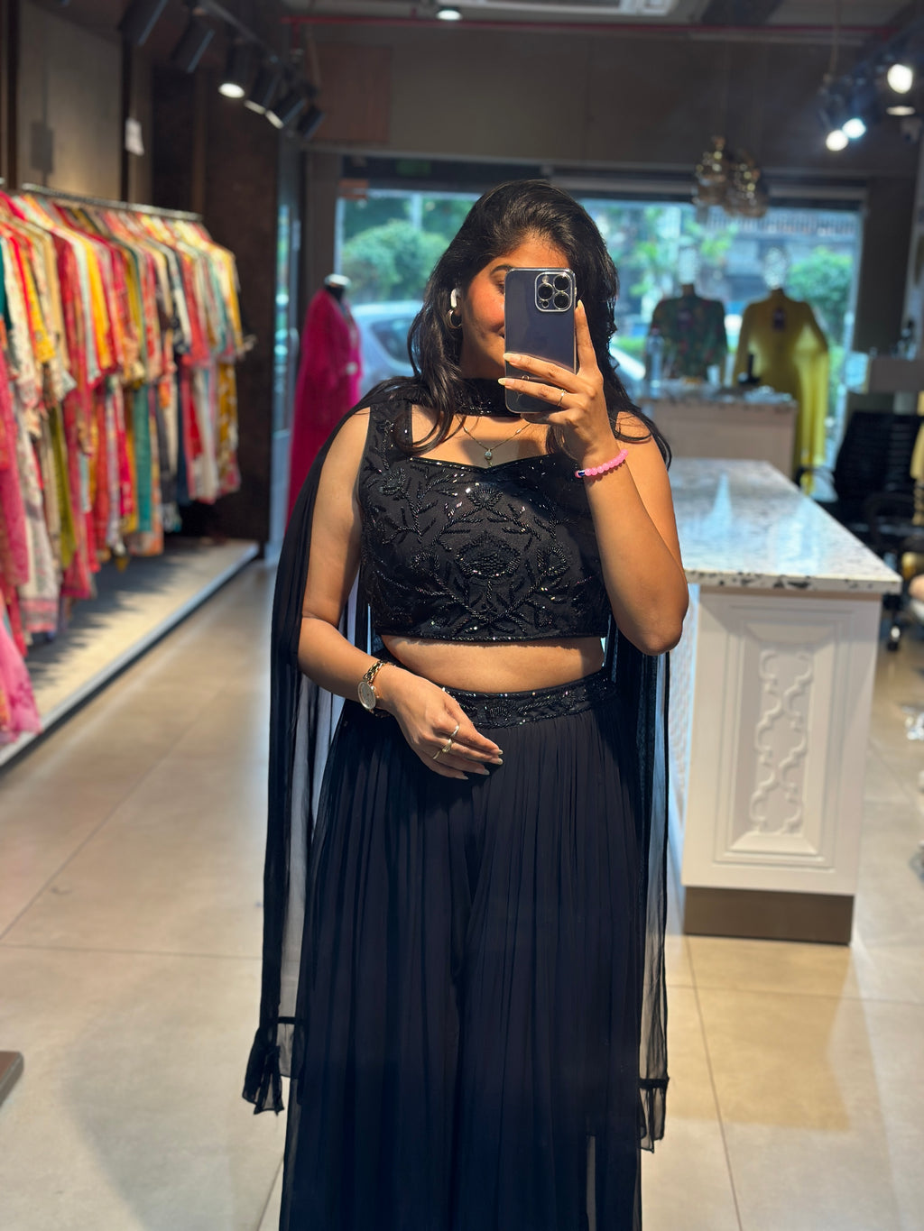 INDO-WESTERN PLAZO SET