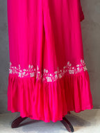 TRENDY HANDWORK PLAZO SET