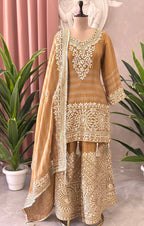 Gota Patti Handwork Sharara Set