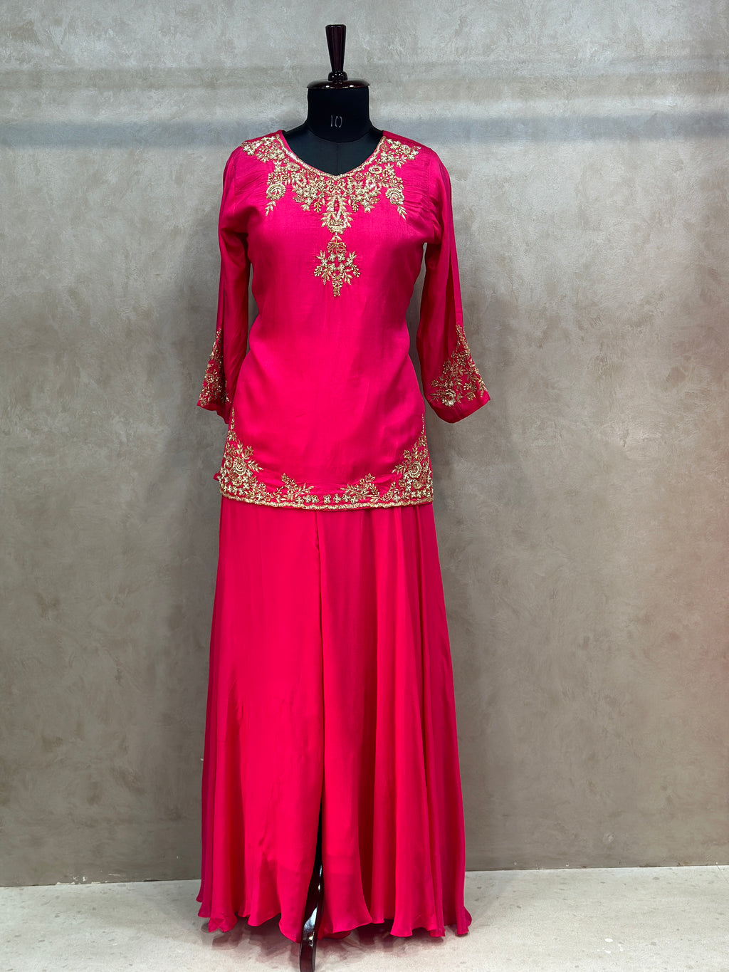 PREMIUM PLAZO SET WITH PREMIUM HANDWORK