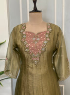 Floral Grace Handwork Anarkali Set