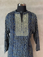 KURTI WITH SEQUENCE WORK