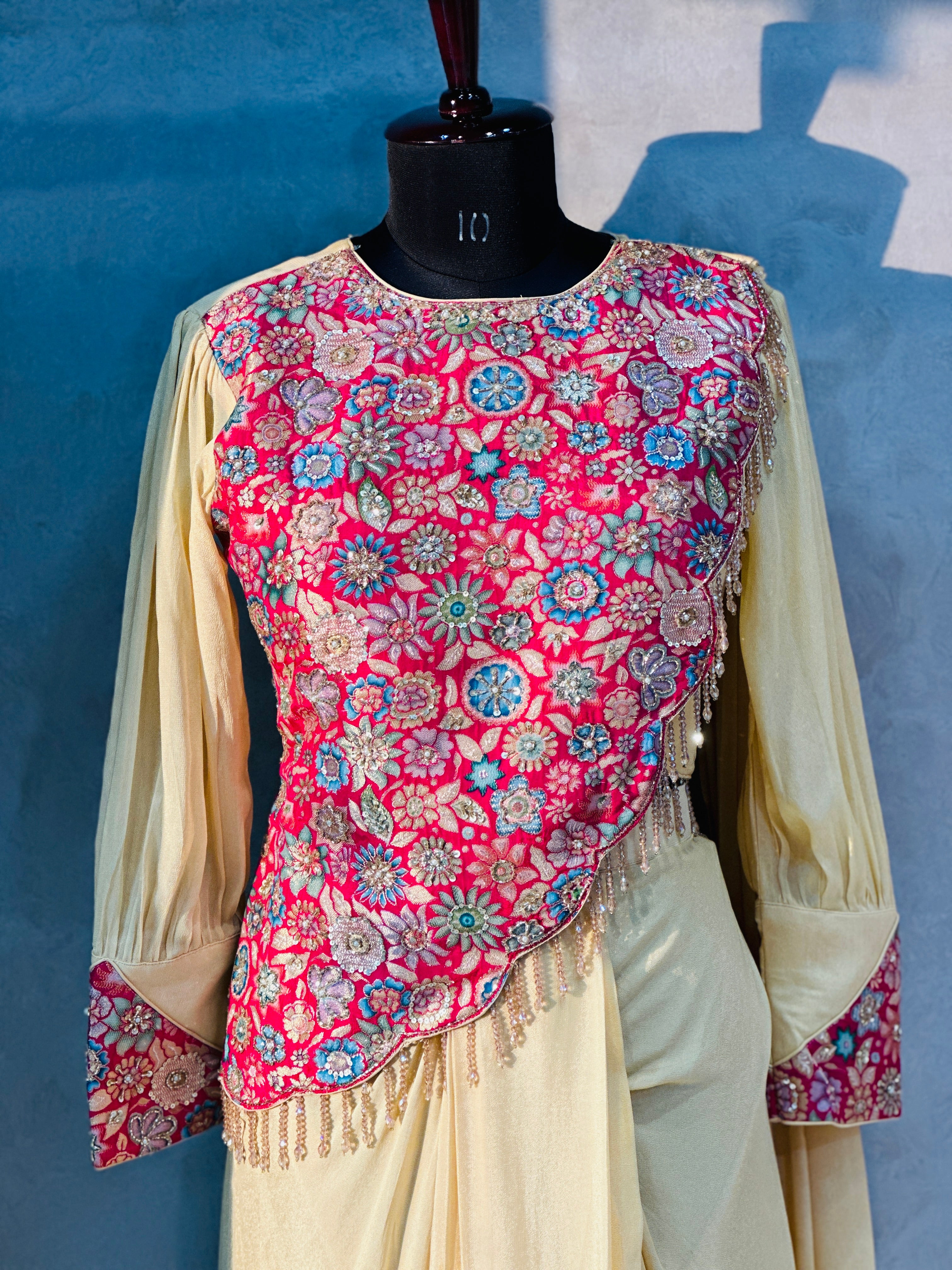 DESIGNER HANDWORK SKIRT SET