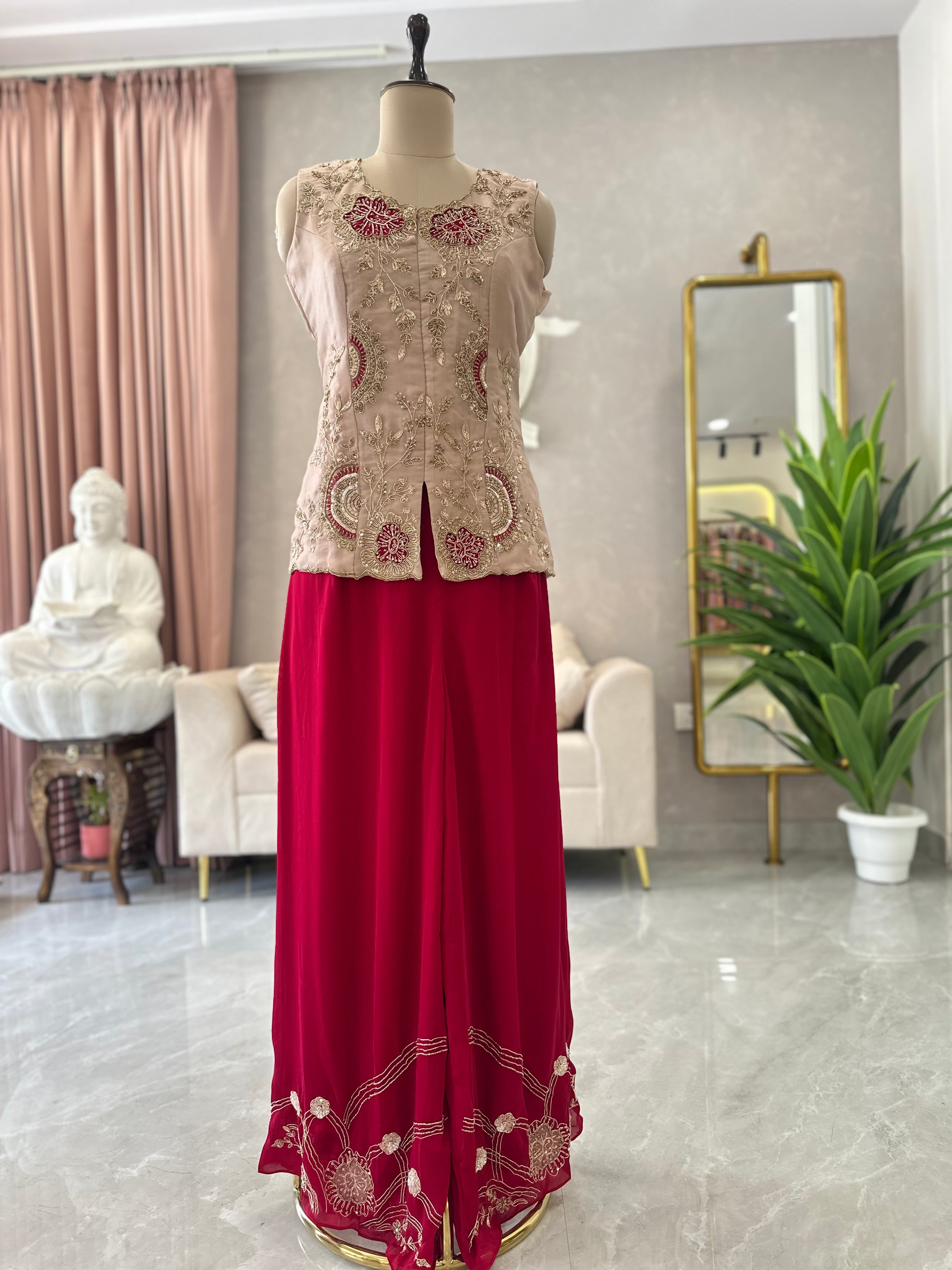 Premium Designer Cape Style Suit Set