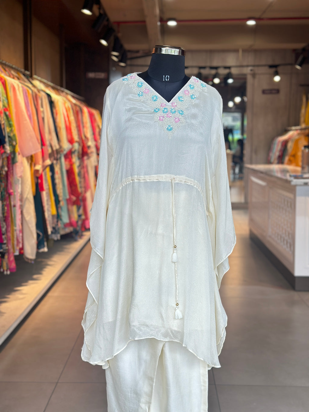 KAFTAN STYLE HANDWORK CO-ORD SET