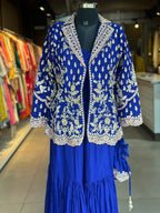 INDO-FUSION SHRARA WITH JACKET SET