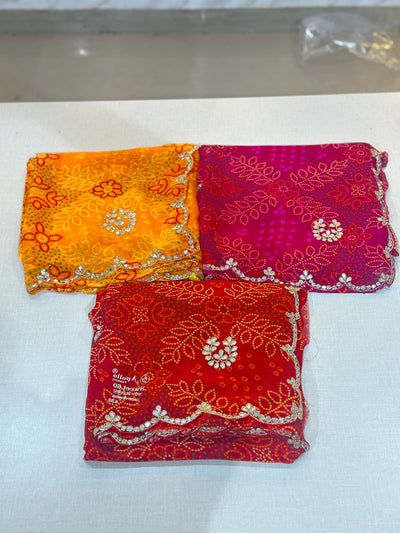 GEORGETTE HANDWORK SAREE
