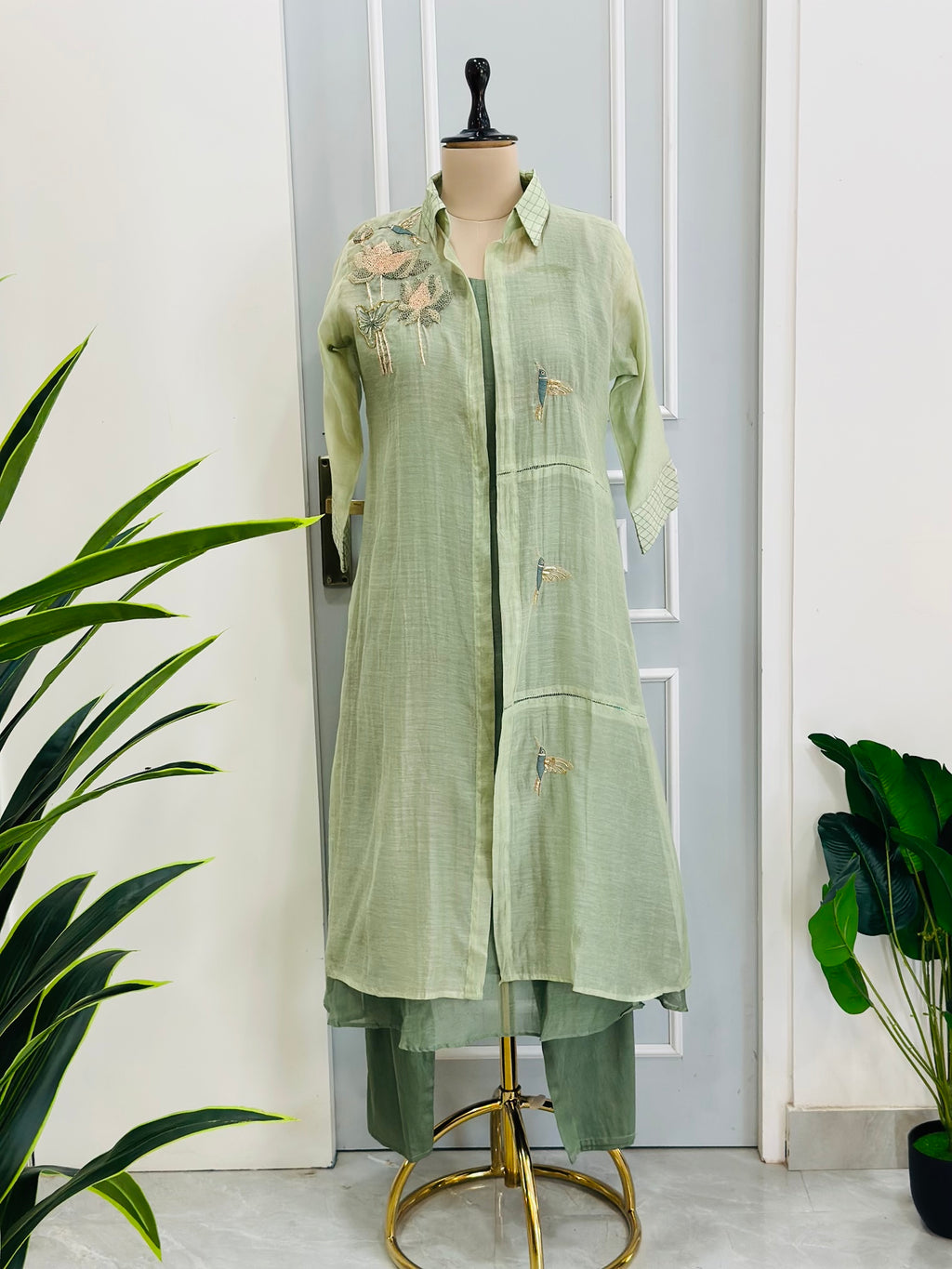 Jacket Style Co-ord Set