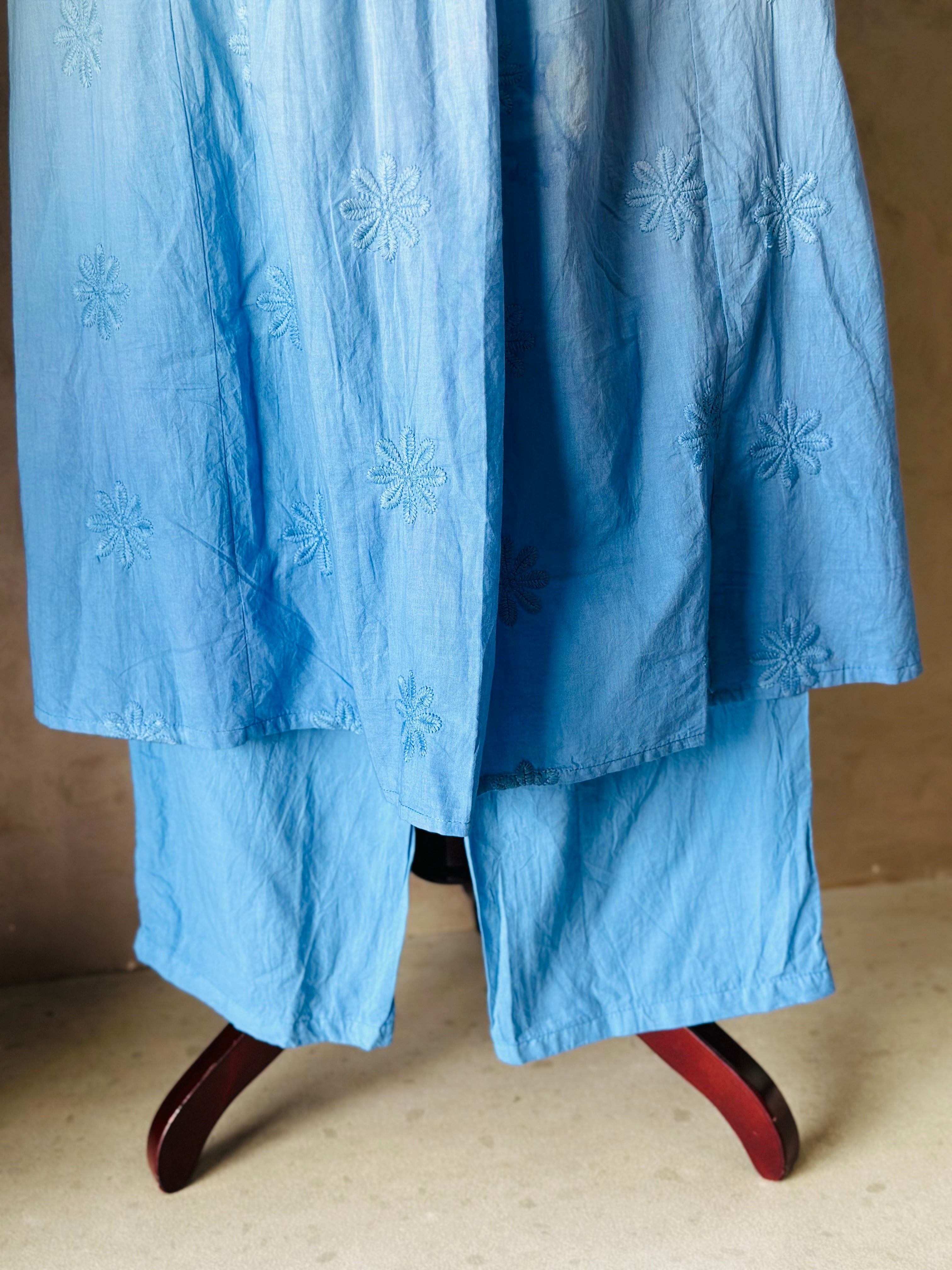 Beautiful Embroidered Summer Suit Set