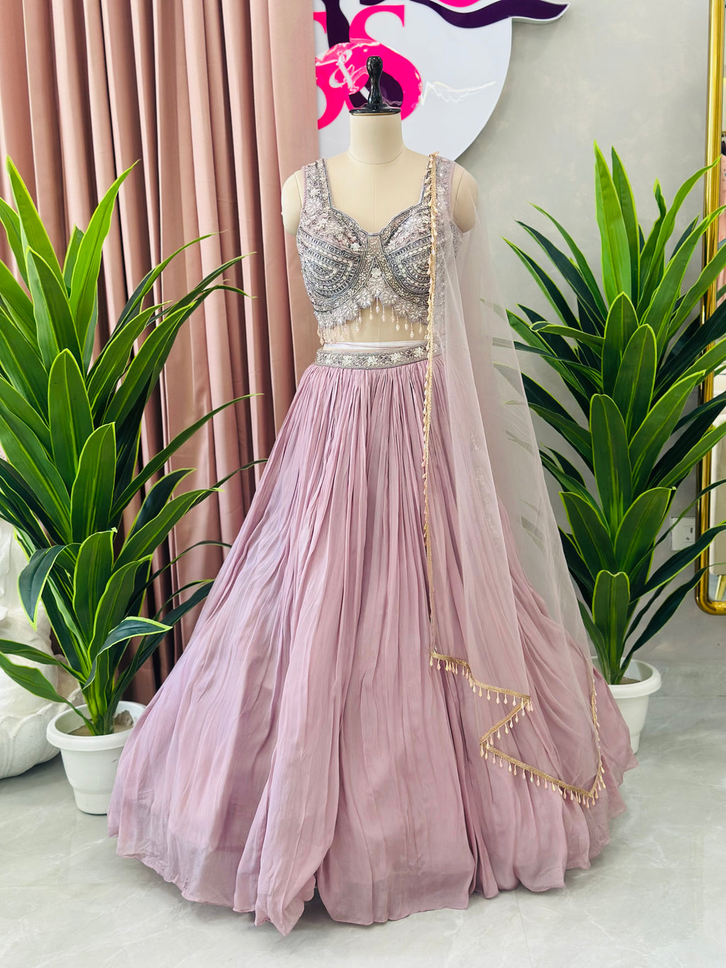 Premium Handwork lehnga Choli Set