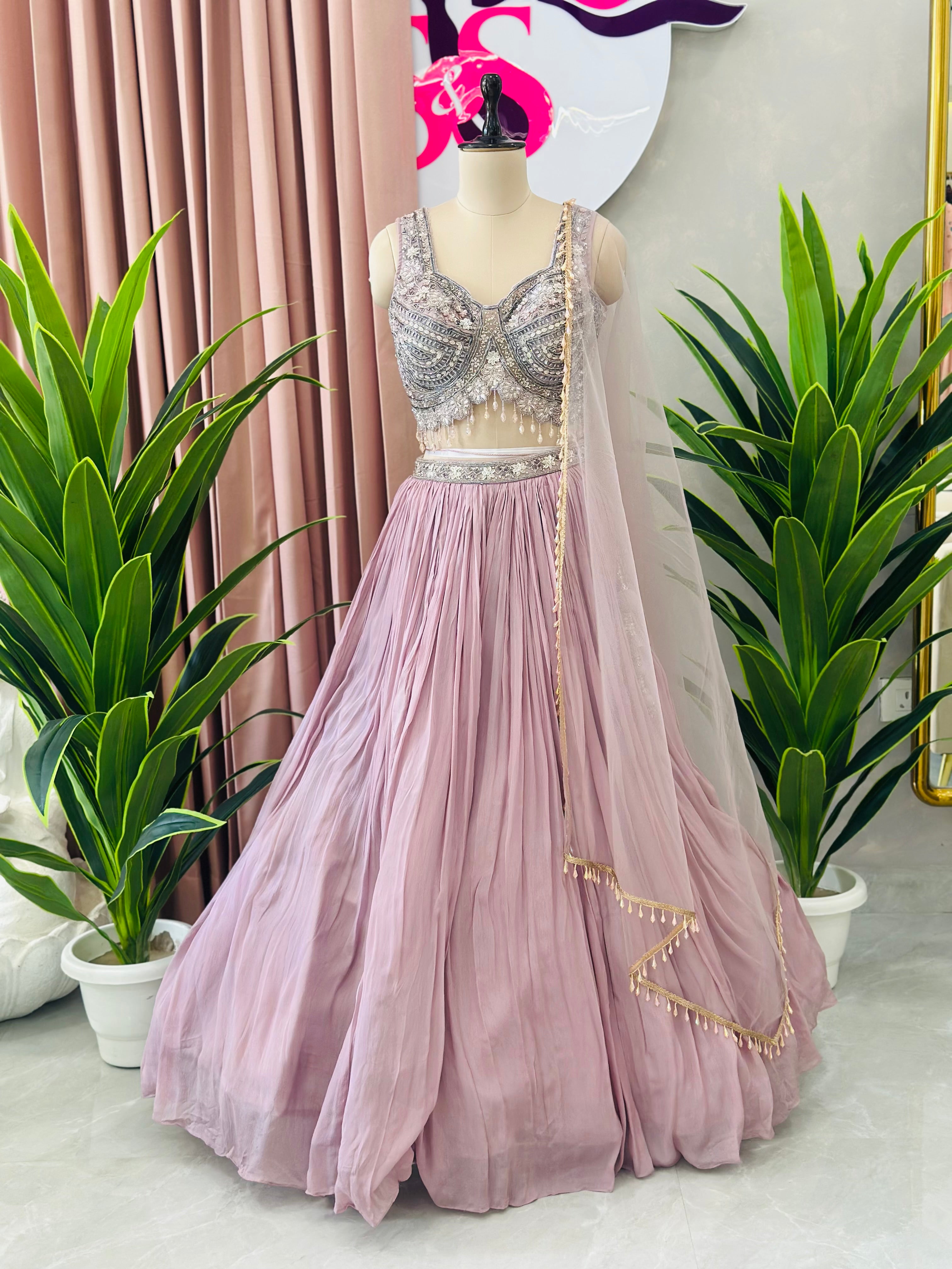 Premium Handwork lehnga Choli Set